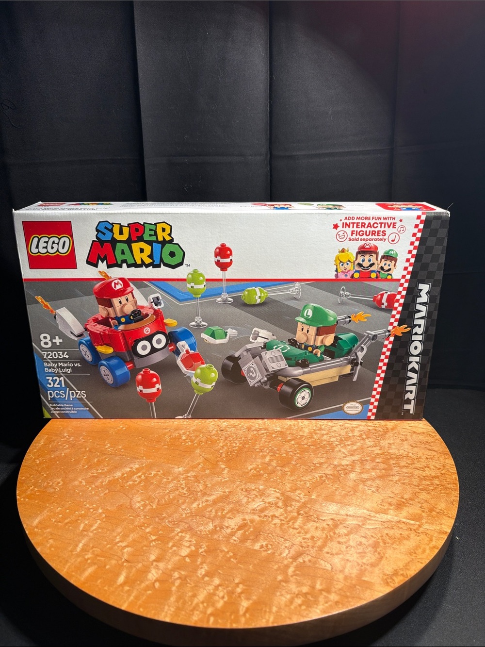 LEGO Super Mario Baby Mario vs Baby Luigi Kart Set. 72034 new sealed
